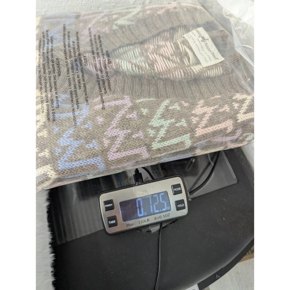 Peruvian Connection Alpaca HandMade Knitted Vest Sweater Peru Pastel Colors - Picture 6 of 6